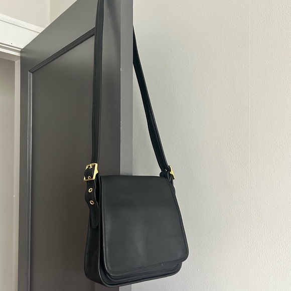 Coach Handbags - Black Coach Shoulder Bag